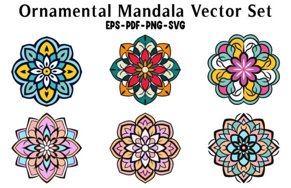 Download Circular Pattern Mandala Vector Bundle - Pattern Collection