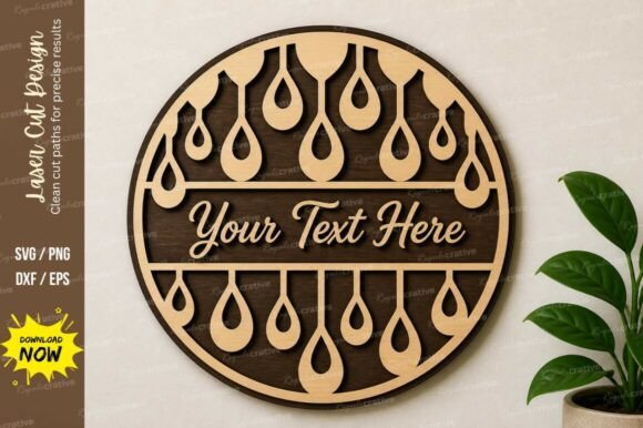 Download Round Pattern Frame Laser Cut Svg - Pattern Collection