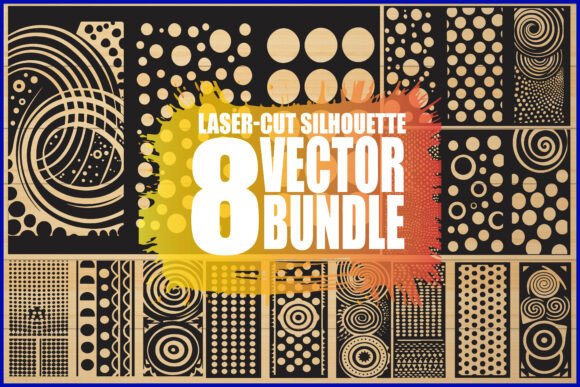 Download Modern Circle Pattern Vector Budnle - Pattern Collection