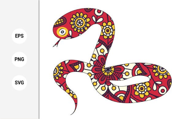 Download Snake Coloring Mandala Art - Art Collection