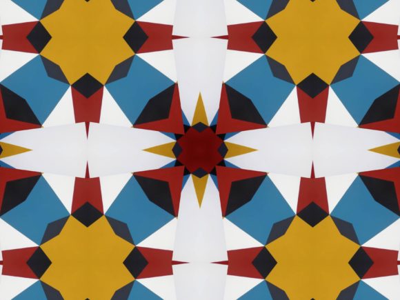 Download Blue Abstract Ornament Pattern - Pattern Collection