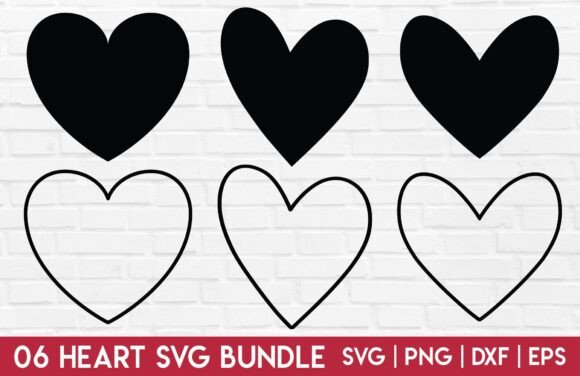 Download Heart SVG Bundle - Heart Outline SVG PNG - Art Collection
