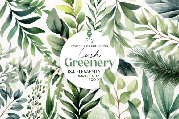 Download Lush Greenery Clipart Sublimation - Art Collection