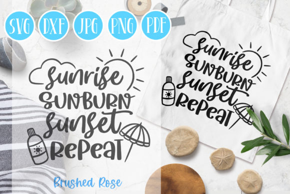 Download Sunrise Sunburn Sunset Repeat| Summer - Repeat Collection