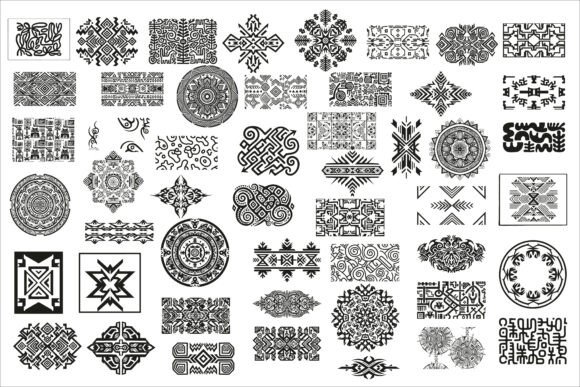Download Bold Tribal Pattern Wall Art Design - Art Collection