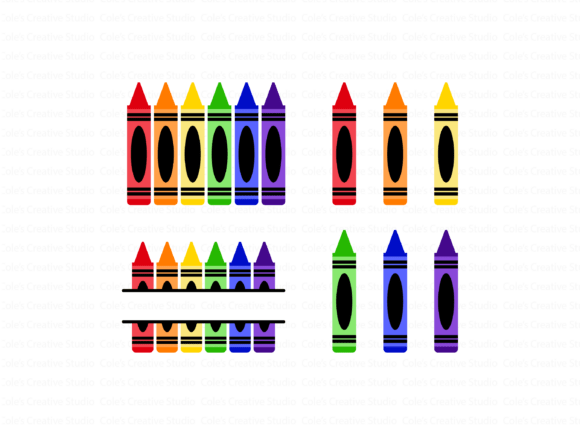 Download Crayon Clipart Svg Bundle - Art Collection
