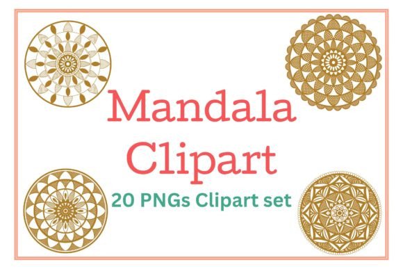 Download Vibrant Mandala Designs: PNG Clipart Set - Art Collection