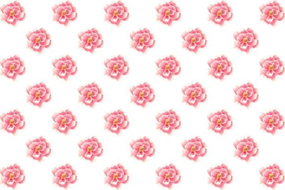 Download Flower Water Color Pattern - Pattern Collection