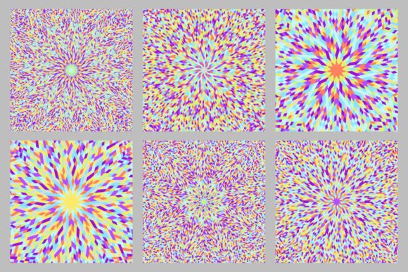 Download 6 Abstract Circular Pattern Backgrounds - Pattern Collection