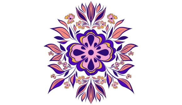 Download Floral Circular Pattern - Pattern Collection