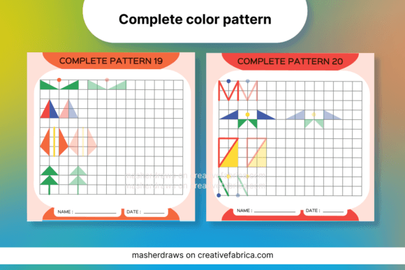 Download Kids Activity Trace Color Pattern 19-20 - Pattern Collection
