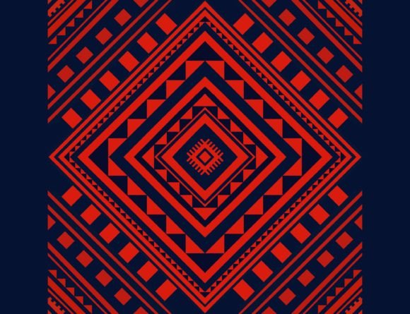Download Geometric Square Tile Colorful Pattern - Pattern Collection