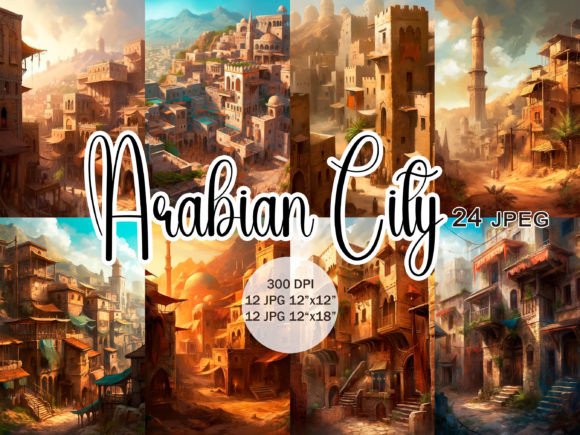 Download Arabian City JPEG Clipart - Art Collection