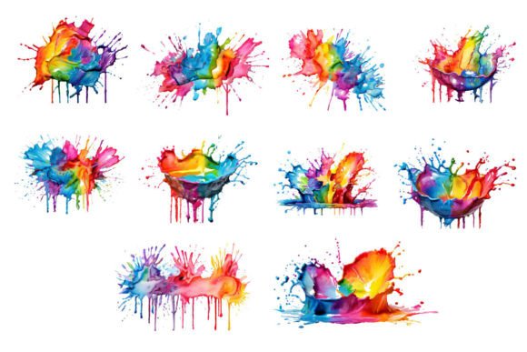 Download Watercolor Splash,Paint Splatter Clipart - Art Collection