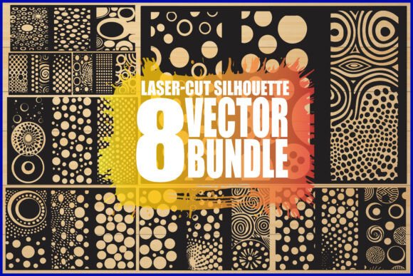 Download Modern Circle Pattern Vector Budnle - Pattern Collection